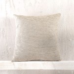 Μαξιλαροθήκη Διακοσμητική Φιγούρας (40x40) Σενίλ Μονόχρωμο Rythmos Hansel Μπεζ Ανοικτό