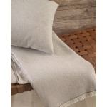 Ριχτάρι για Διθέσιο Καναπέ (180x240) Ζακάρ 4 Εποχών Rythmos Ivy Μπεζ