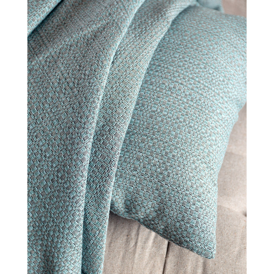 Ριχτάρι για Πολυθρόνα (160x180) Ζακάρ 4 Εποχών Rythmos Kelsey Μπλε