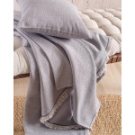 Ριχτάρι για Τετραθέσιο Καναπέ (180x330) Ζακάρ 4 Εποχών Rythmos Kelsey Μωβ