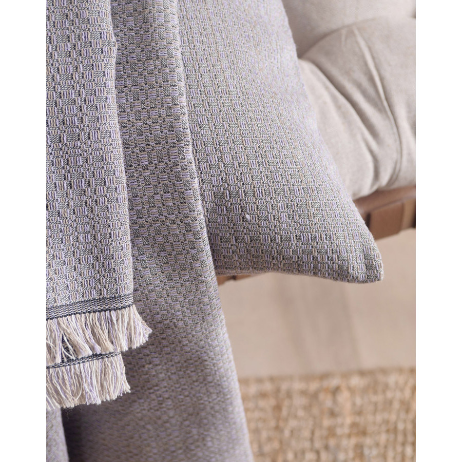 Ριχτάρι για Πολυθρόνα (160x180) Ζακάρ 4 Εποχών Rythmos Kelsey Μωβ