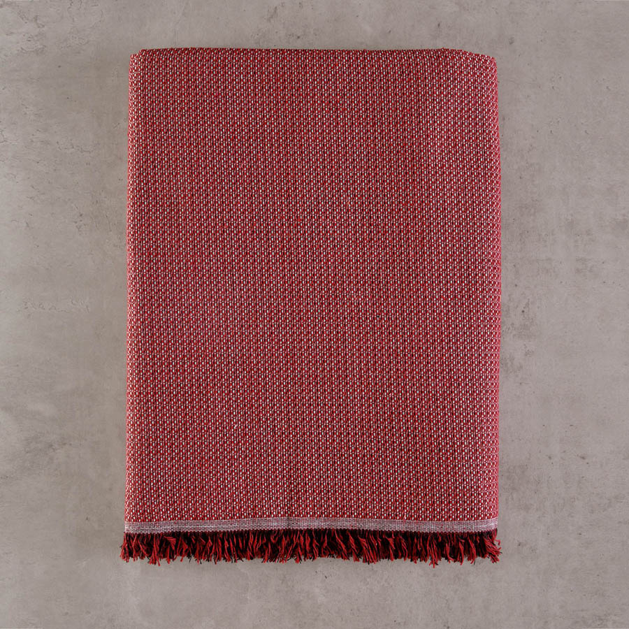 Ριχτάρι για Διθέσιο (180x240) Ζακάρ Διπλής όψης Rythmos Luna Μπορντό