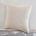 Μαξιλαροθήκη Διακοσμητική (40x40) Ζακάρ Rythmos Luna Μπεζ