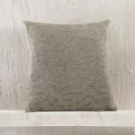 Μαξιλαροθήκη Διακοσμητική (40x40) Σενίλ Ζακάρ Rythmos Melie Μπεζ