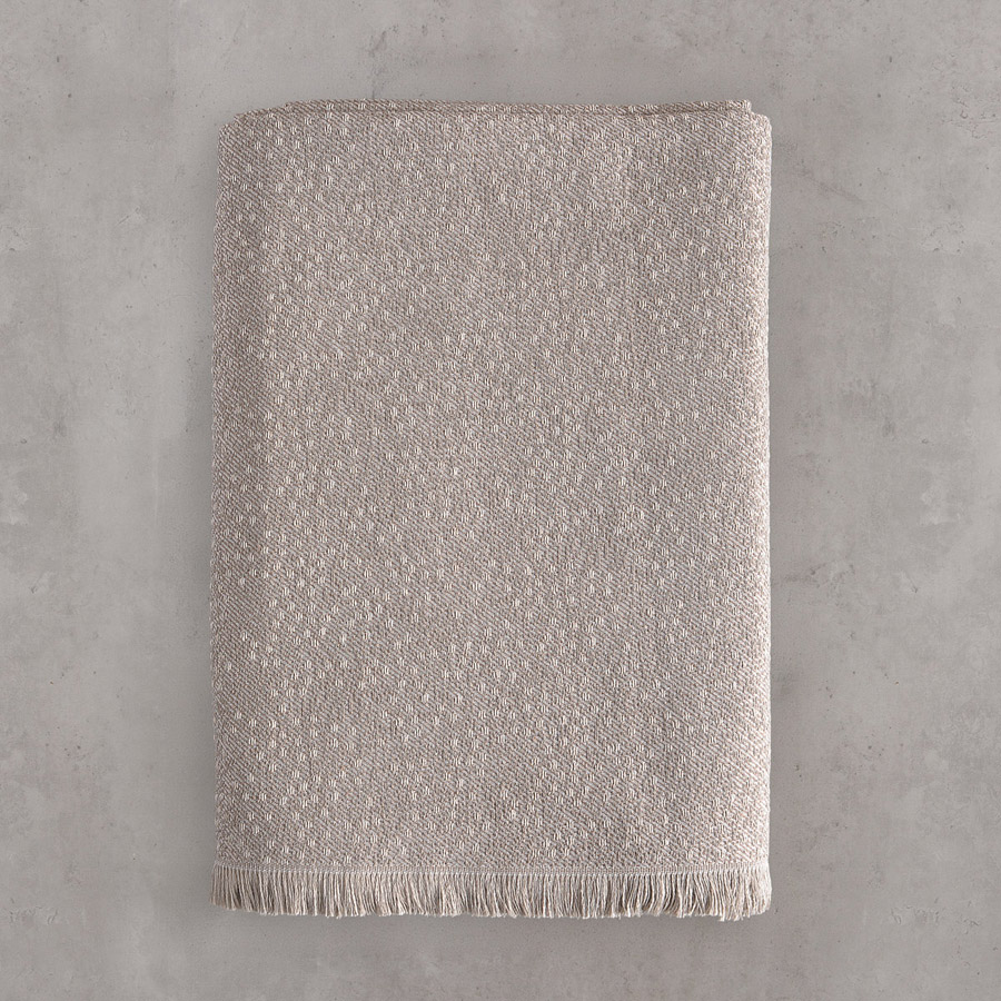 Ριχτάρι για Τριθέσιο Καναπέ (180x280) Ζακάρ 4 Εποχών Rythmos Pixil Μπεζ