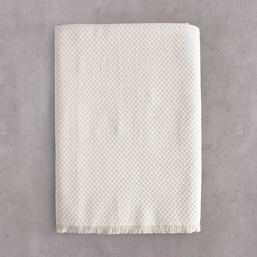 Ριχτάρι για Πολυθρόνα (160x180) Ζακάρ 4 Εποχών Rythmos Rami Εκρού