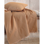 Ριχτάρι για Τριθέσιο Καναπέ (180x280) Ζακάρ 4 Εποχών Rythmos Rami Τερακότα