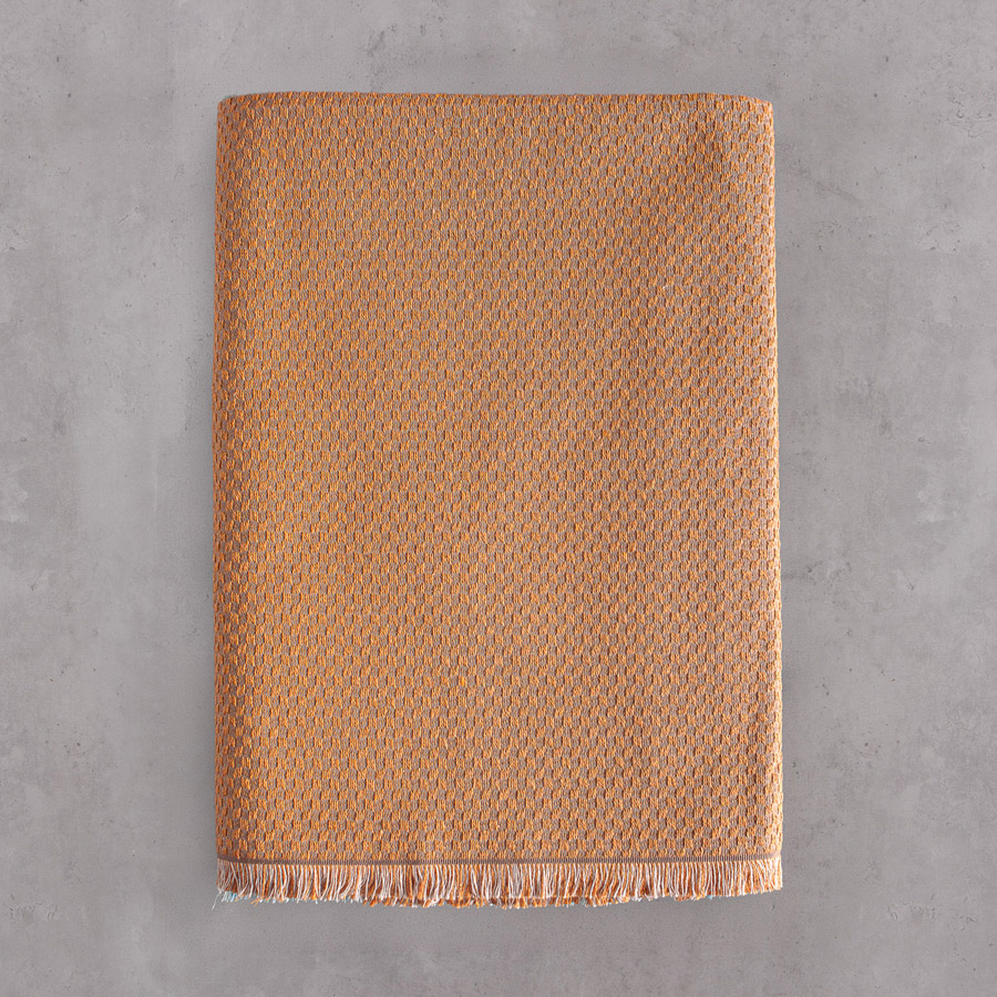 Ριχτάρι για Πολυθρόνα (160x180) Ζακάρ 4 Εποχών Rythmos Rami Τερακότα