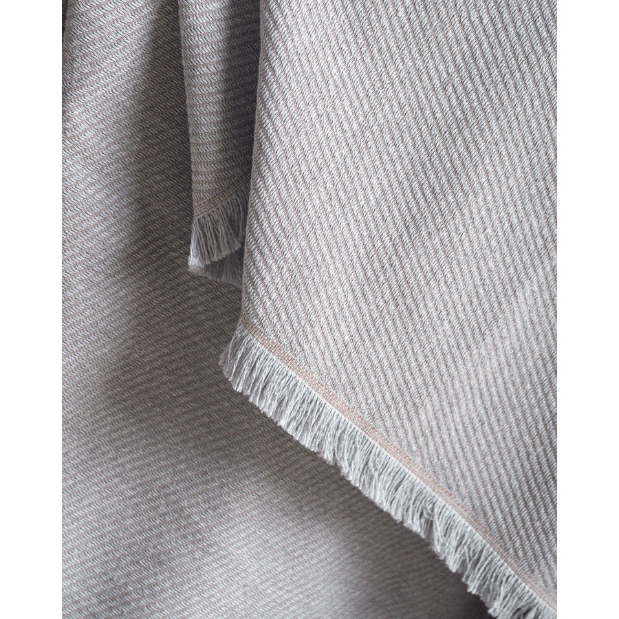 Ριχτάρι για Πολυθρόνα (160x180) Ζακάρ 4 Εποχών Rythmos Reve Γκρι