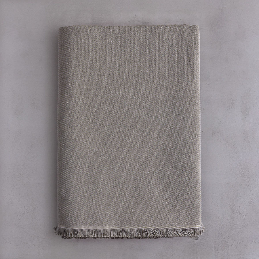 Ριχτάρι για Πολυθρόνα (160x180) Ζακάρ 4 Εποχών Rythmos Reve Καφέ - Γκρι