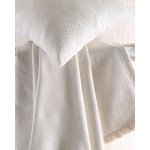 Ριχτάρι για Πολυθρόνα (160x180) Ζακάρ 4 Εποχών Rythmos Santorini Εκρού