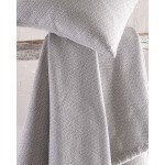 Ριχτάρι για Πολυθρόνα (160x180) Ζακάρ 4 Εποχών Rythmos Santorini Γκρι - Καφέ