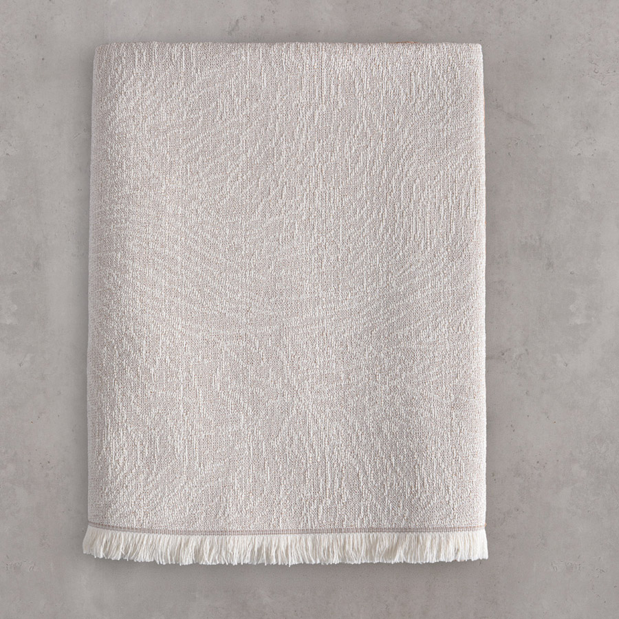 Ριχτάρι για Τριθέσιο (180x280) Ζακάρ 4 Εποχών Rythmos Terrain Μπεζ