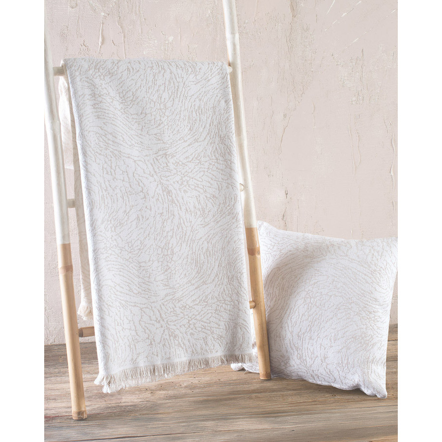 Ριχτάρι για Τετραθέσιο (180x330) Ζακάρ 4 Εποχών Rythmos Terrain Εκρού