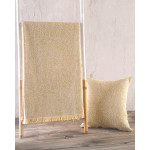 Ριχτάρι για Πολυθρόνα (160x180) Ζακάρ 4 Εποχών Rythmos Terrain Μουσταρδί