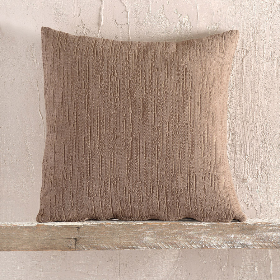 Διακοσμητική Θήκη για Μαξιλάρι (40x40) Ζακάρ Rythmos Toris Μπεζ