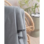 Ριχτάρι για Πολυθρόνα (160x180) Ζακάρ 4 Εποχών Rythmos Vernier Γκρι