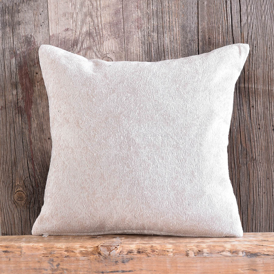 Μαξιλαροθήκη Διακοσμητική (40x40) Ζακάρ Rythmos Xaviera Εκρού