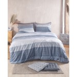 Σετ Παπλωματοθήκη Μονή (160x250) με μαξιλαροθήκη Rythmos Next Robin Μπλε