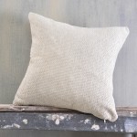 Διακοσμητική Θήκη (40x40) Ζακάρ για μαξιλάρια φιγούρας Rythmos Rowen Εκρού