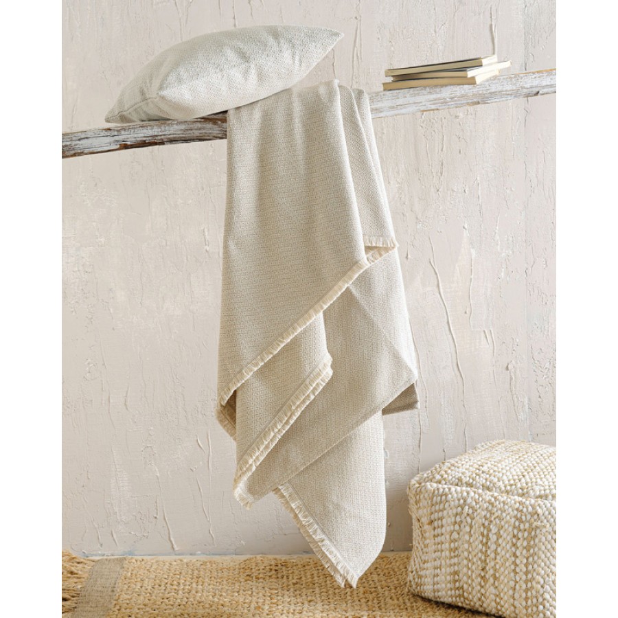 Ριχτάρι για Τετραθέσιο (180x330) Ζακάρ 4 Εποχών Rythmos Santorini Μπεζ Ριχτάρι για Τετραθέσιο (180x330) Ζακάρ 4 Εποχών Rythmos Santorini Μπεζ