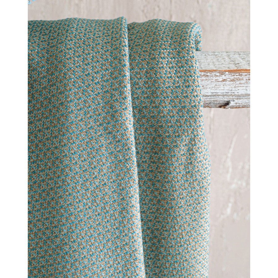 Ριχτάρι για Τριθέσιο (180x280) Ζακάρ 4 Εποχών Rythmos Santorini Μπλε Ριχτάρι για Τριθέσιο (180x280) Ζακάρ 4 Εποχών Rythmos Santorini Μπλε