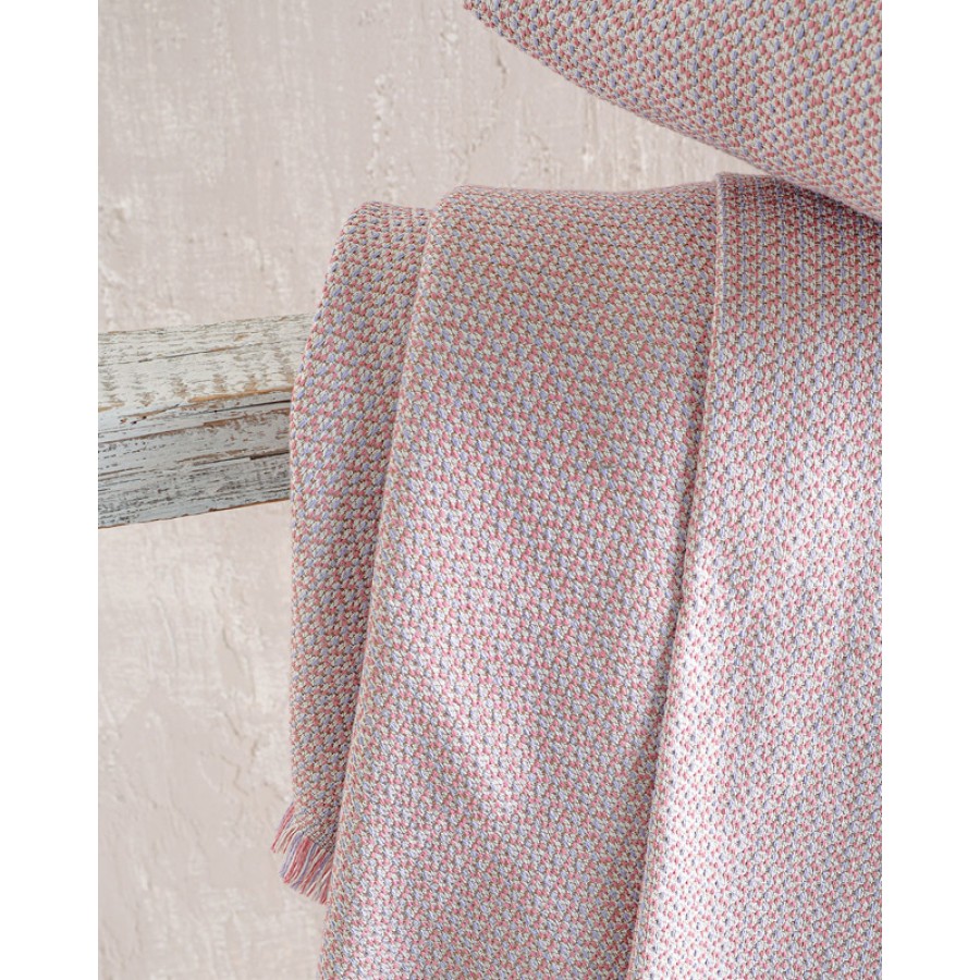 Ριχτάρι για Τριθέσιο (180x280) Ζακάρ 4 Εποχών Rythmos Santorini Ροζ Ριχτάρι για Τριθέσιο (180x280) Ζακάρ 4 Εποχών Rythmos Santorini Ροζ