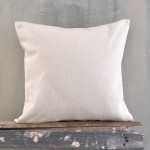 Διακοσμητική Θήκη (40x40) Ζακάρ για μαξιλάρια φιγούρας Rythmos Sebastiao Εκρού