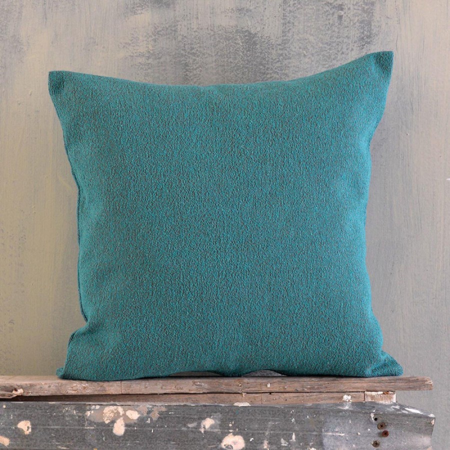 Διακοσμητική Θήκη (40x40) Ζακάρ για μαξιλάρια φιγούρας Rythmos Sebastiao Πετρόλ