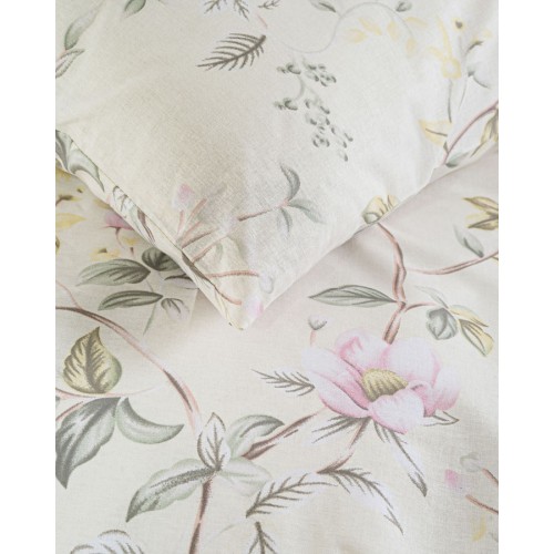 Μαξιλαροθήκες ζεύγος (50x70) Rythmos Next Benetita Εκρού