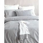 Σετ Παπλωματοθήκη Μονή (160x250) με μαξιλαροθήκη Rythmos Next Sinclair Γκρι