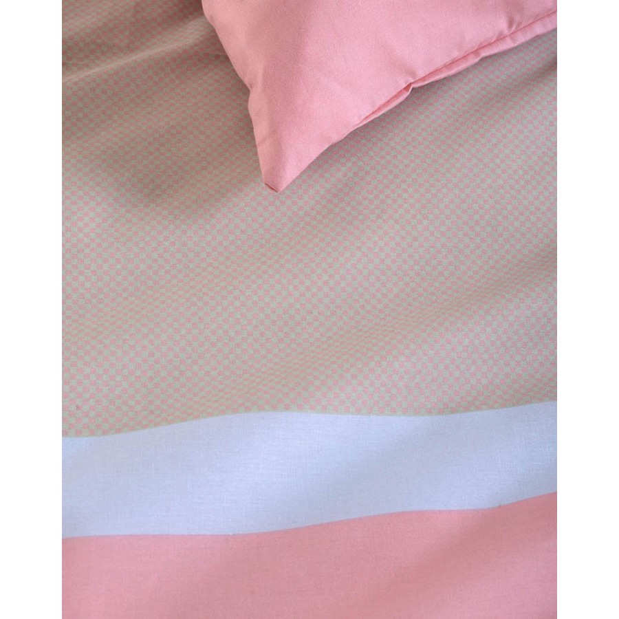 Σετ Σεντόνια Σούπερ Υπέρδιπλα (260x280) Rythmos Next Savoy Ρoζ