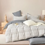 Σετ Σεντόνια Υπέρδιπλα (230x260) Βαμβακοσατέν 200 Kλωστών Rythmos Spirit Calming