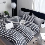 Σετ Σεντόνια Υπέρδιπλα (230x260) Βαμβακοσατέν 200 Kλωστών Rythmos Spirit Midnight