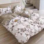 Σετ Σεντόνια Υπέρδιπλα (230x260) Βαμβακοσατέν 200 Kλωστών Rythmos Spirit Ferny