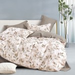 Σετ Σεντόνια Υπέρδιπλα (230x260) Βαμβακοσατέν 200 Kλωστών Rythmos Spirit Otomi