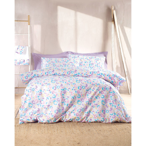 Σετ Σεντόνια Σούπερ Υπέρδιπλο (270x290) Βαμβακερά Rythmos Symbol Candy