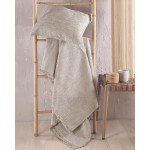 Ριχτάρι για Διθέσιο (180x240) Ζακάρ Σενίλ Rythmos Simplin Μπεζ