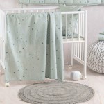 Σετ σεντόνια Μπεμπέ (120x160) Βαμβακερά Rythmos Blaze Πράσινο