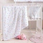 Σετ σεντόνια Μπεμπέ (120x160) Βαμβακερά Rythmos Blaze Λευκό