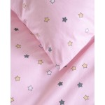 Μαξιλαροθήκες ζεύγος (50x70) Rythmos Symbol Blaze Ροζ