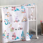 Σετ σεντόνια Μπεμπέ (120x160) Βαμβακερά Rythmos Numbers