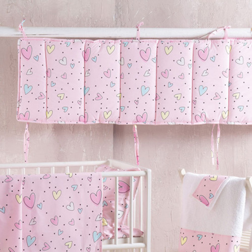 Πάντα (43X200) Μπεμπέ Rythmos Pop Hearts Ροζ