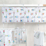 Πάντα (43X200) Μπεμπέ Rythmos Robot Chat Λευκό