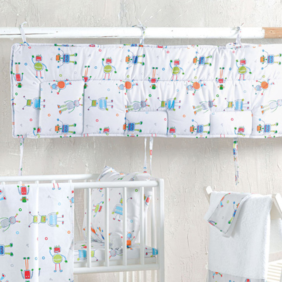 Πάντα (43X200) Μπεμπέ Rythmos Robot Chat Λευκό