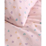 Μαξιλαροθήκες ζεύγος (50x70) Rythmos Symbol Tiny Heart Σομόν