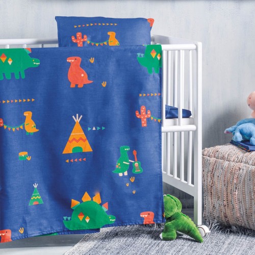 Σετ σεντόνια Μπεμπέ (120x160) Βαμβακερά Rythmos Tobias