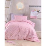 Σετ Παπλωματοθήκη Μονή (160x250) με μαξιλαροθήκη Rythmos Symbol Venus ροζ