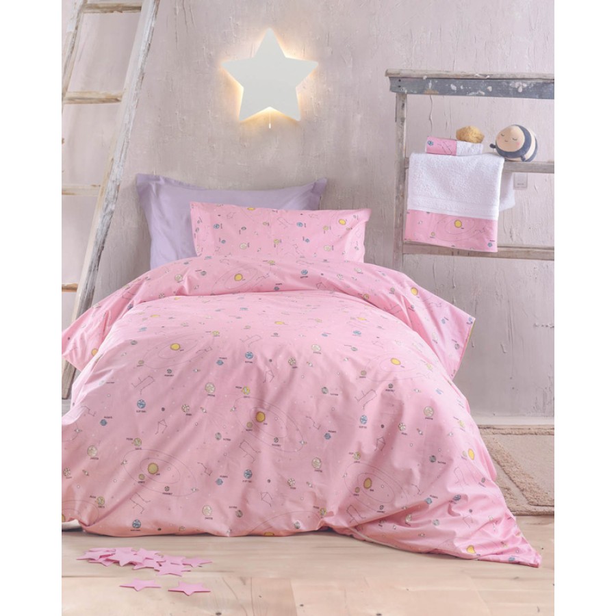 Μαξιλαροθήκες ζεύγος (50x70) Rythmos Symbol Venus Ροζ