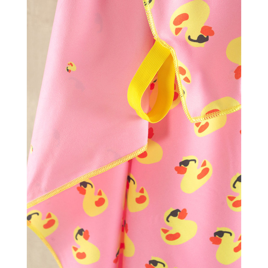 Πετσέτα θαλάσσης (90x160) Rythmos Duck Ροζ